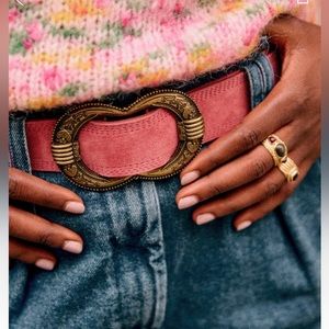 Sezane Gaia Belt Peony